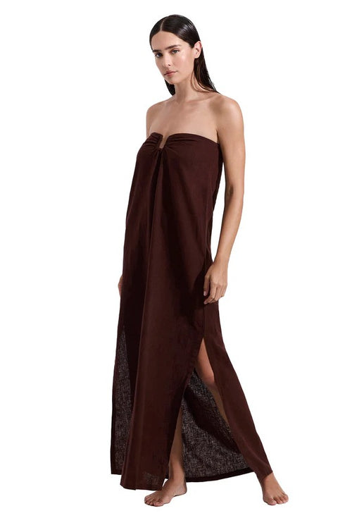 Gottex Luma La Mar U Wire Midi Dress