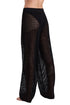 Gottex Luma Monaco Net Crochet High Waist Beach Pant