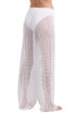 Gottex Luma Monaco Net Crochet High Waist Beach Pant