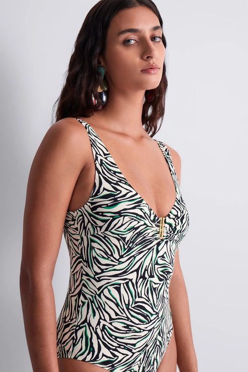 Aubade Tropical Splash One-piece swimsuit