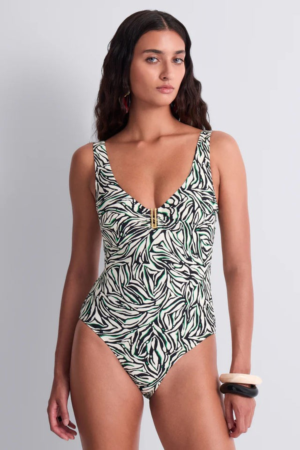 Aubade Tropical Splash One-piece swimsuit