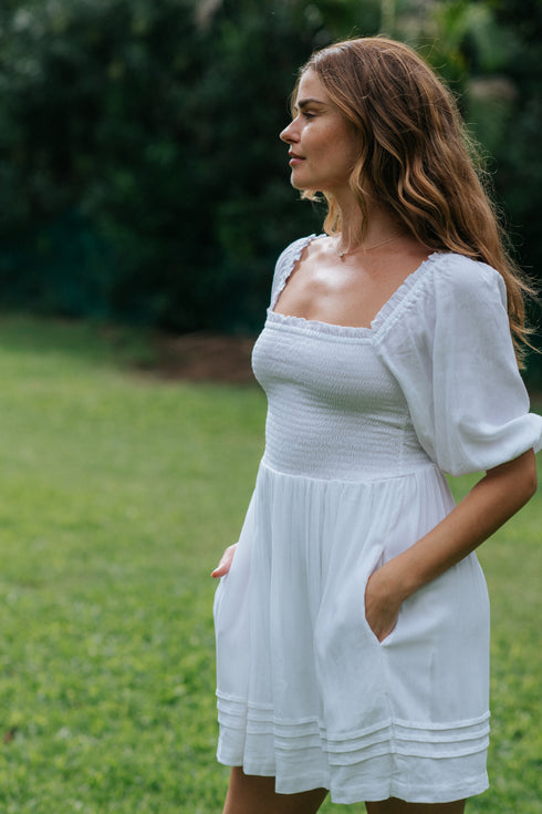 Koy Resort Miami Smocked Dress