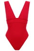 Shan Intemporel Timeless plunge one-piece swimsuit