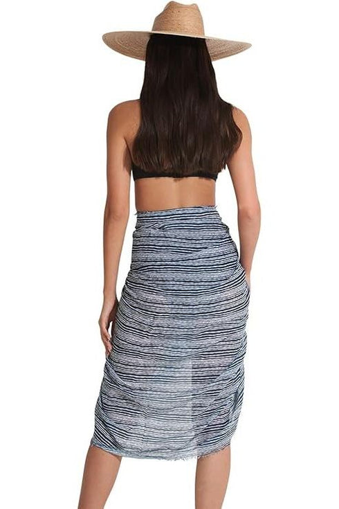 Gottex Beach Life Cover Up Sarong Wrap Skirt