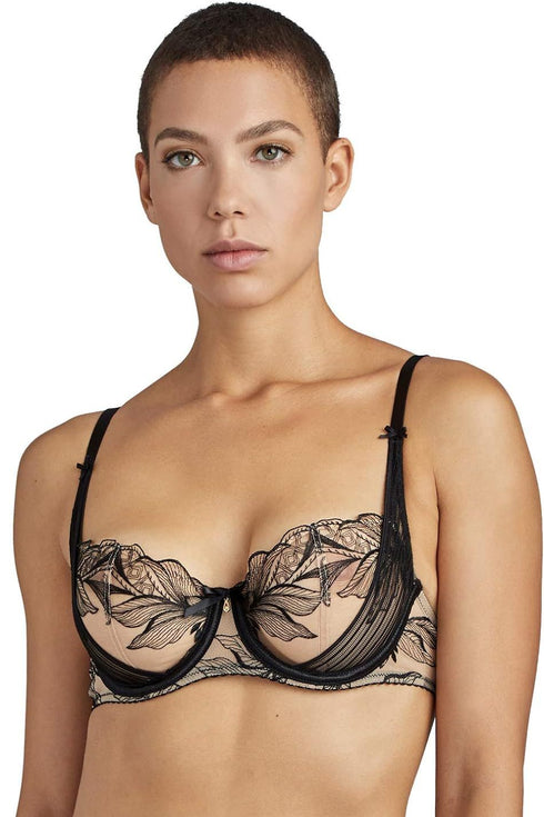 Aubade Fleur De Tattoo Half-Cup Bra