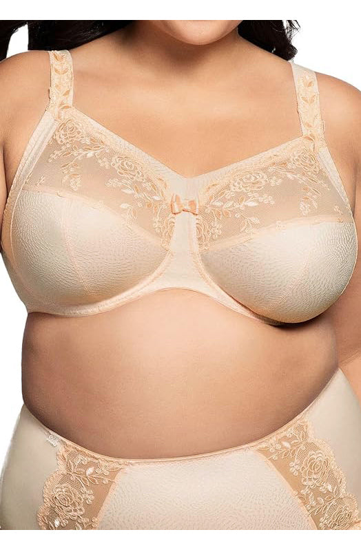 Ulla Ella Bra with underwire and sheer panel