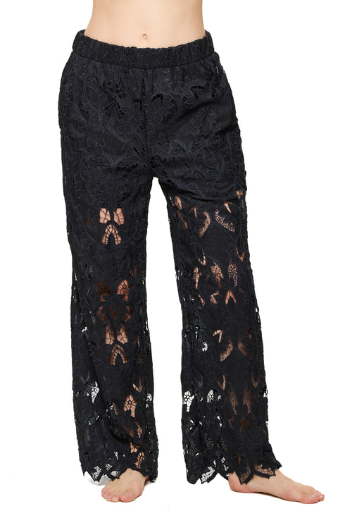 Gottex Guipure Lace Beach Pant Cover-Up