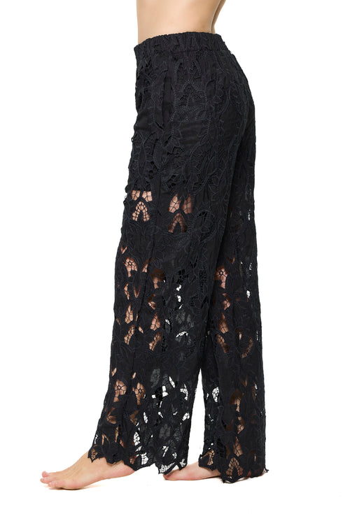 Gottex Guipure Lace Beach Pant Cover-Up