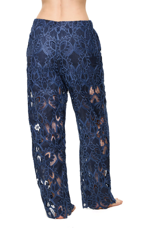 Gottex Guipure Lace Beach Pant Cover-Up