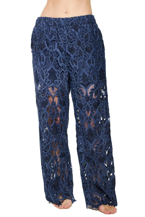 Gottex Guipure Lace Beach Pant Cover-Up