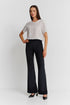 Shan Soie Silk Flared Trousers