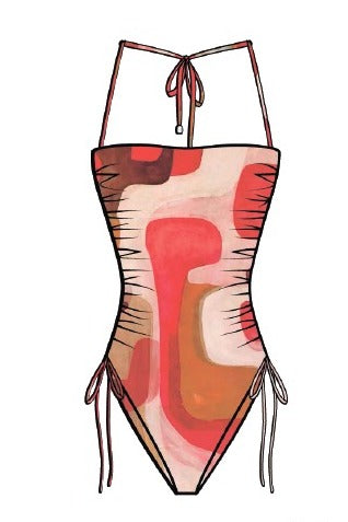 Shan Classique Classic Bandeau One-piece Swimsuit