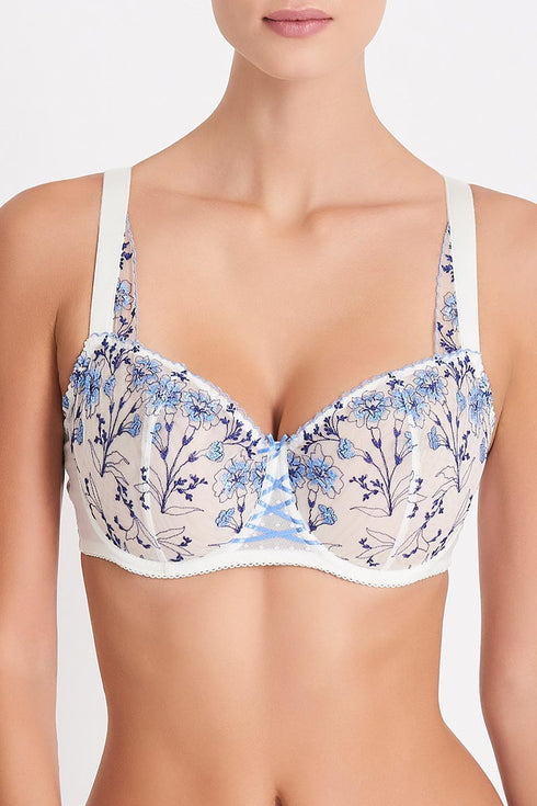 Aubade Allee Des Plaisirs Faience Comfort Half Cup Bra