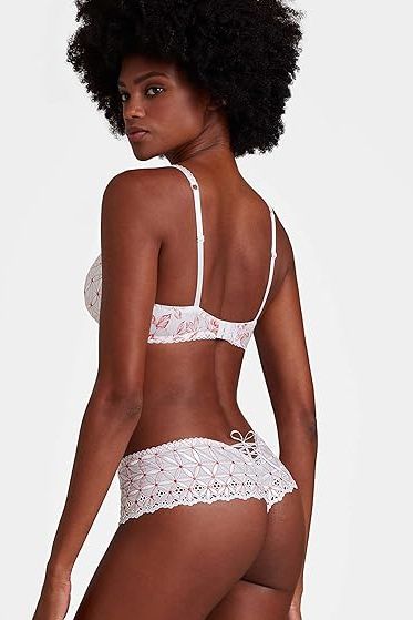 Soutien-gorge triangle sans armatures bralette Aubade Bahia & Moi tangerine  PY10B-26-TANR