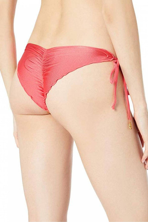 Luli Fama Amor Y Miel Seamless Ruched Back Brazilian Tie Side