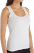 Hanky Panky Cotton with a Conscience Scoop Neck Tank Top 894354 WHITE