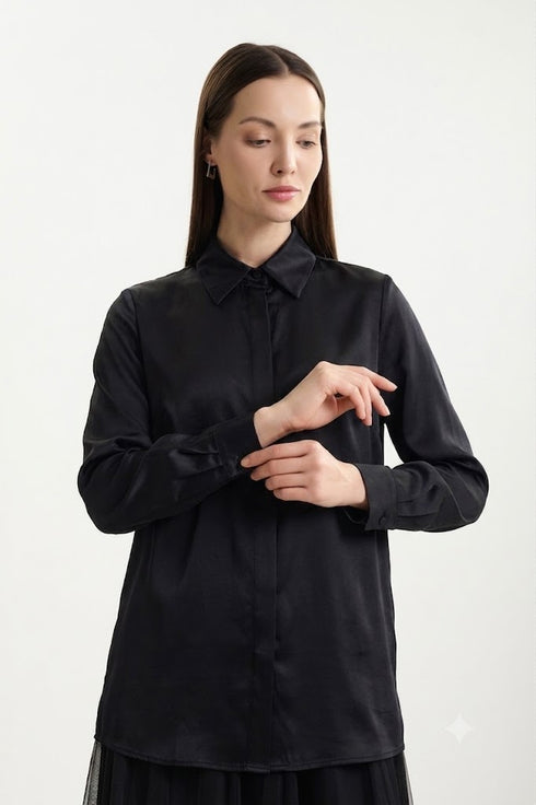 Shan Céline Elegant silk blouse