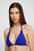 Shan Charlie Ruched Triangle Bikini Top