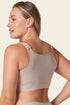 Leonisa Stretch Cotton Wireless Posture Corrector Bra
