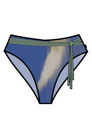 Shan Emma Mid-Rise Bikini Bottom