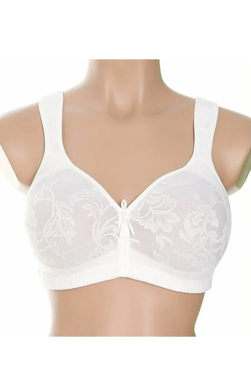 Lunaire Versailles Seamless Jacquard Wireless Full Figure Soft Cup Bra
