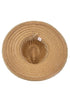Luli Fama Luli Hat Metallic Bell Brim Fedora