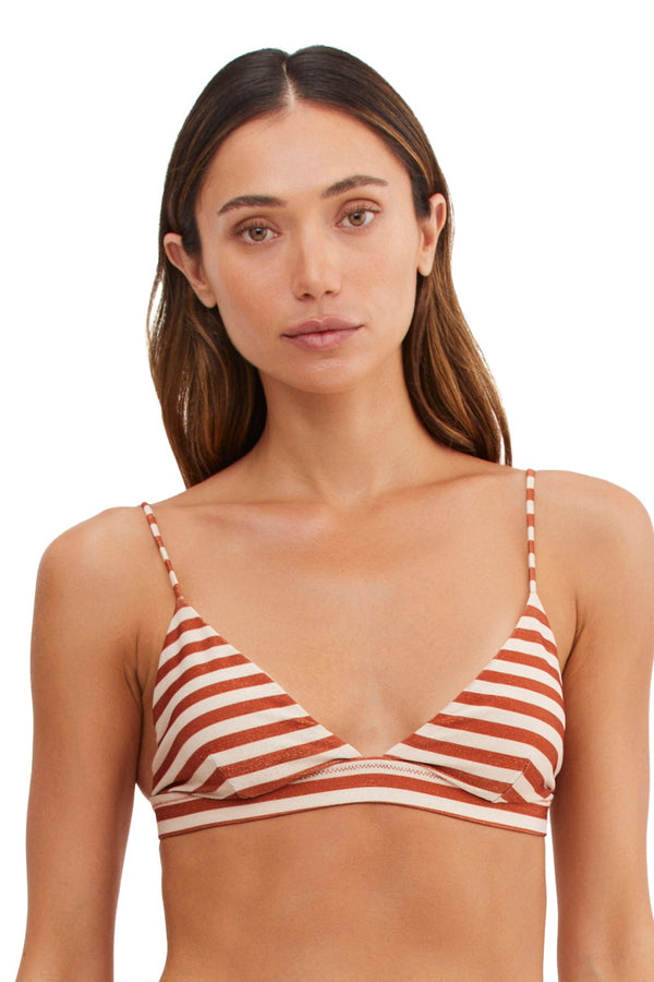 Gottex Au Naturel Golden Hour Mila Triangle Bikini Top