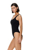 Gottex Au Naturel Tubular Square Neck One Piece