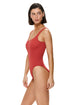 Gottex Au Naturel Tubular Square Neck One Piece