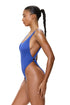 Gottex Au Naturel Tubular High Leg Ring Detail One Piece