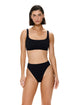 Gottex Au Naturel Tubular Square Neck Bikini Top