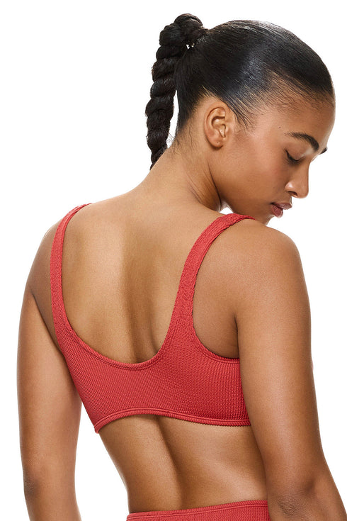 Gottex Au Naturel Tubular Square Neck Bikini Top