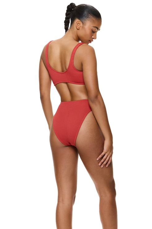 Gottex Au Naturel Tubular Square Neck Bikini Top