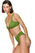 Gottex Au Naturel One Size Bikini Top with Ring Detail