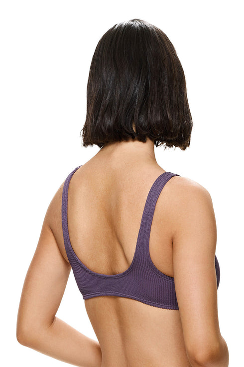 Gottex Au Naturel One Size Bikini Top with Ring Detail