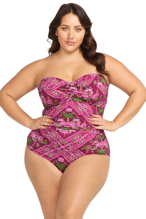 Artesands Shambala Botticelli Bandeau D/DD Underwire One Piece
