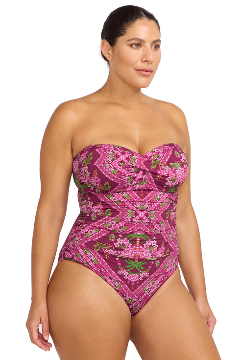 Artesands Shambala Botticelli Bandeau D/DD Underwire One Piece