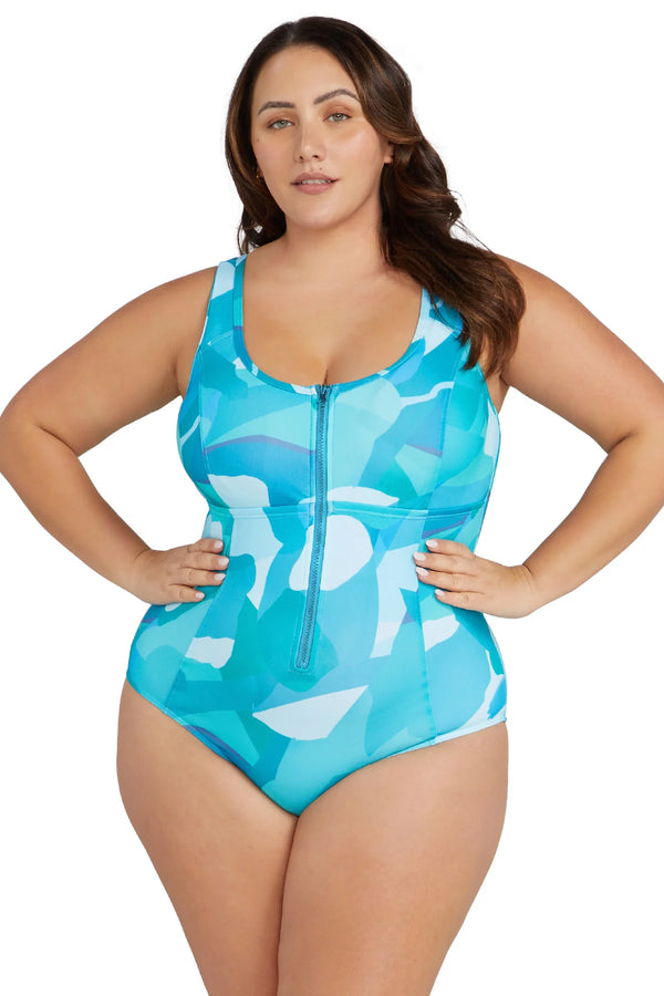Artesands Natare Fly Zip Frnt One Piece