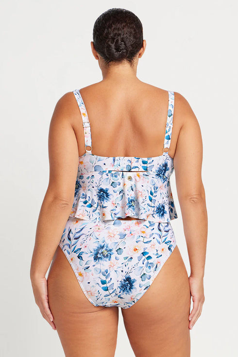 Artesands White Cordelia Rubens Midriff Bikini Top