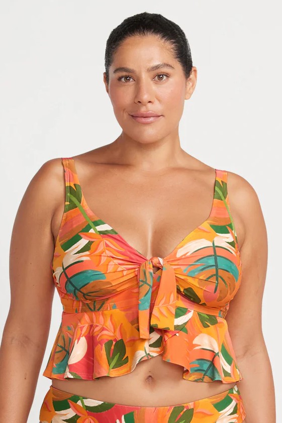 Artesands Querencia Rubens Midriff Bikini Top