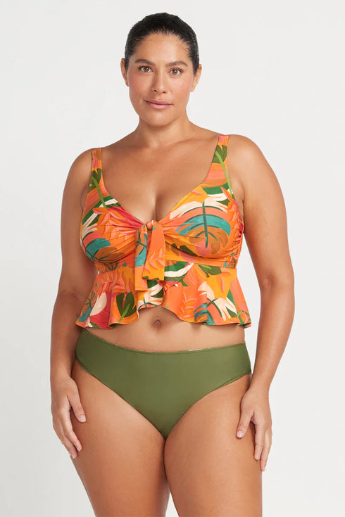 Artesands Querencia Rubens Midriff Bikini Top