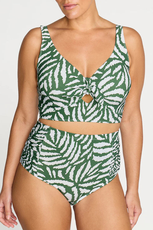 Artesands Alabastron Cezanne D - E Cup Underwire Midriff Bikini Top