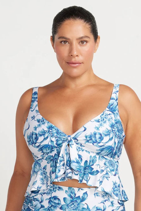 Artesands Bois De Croix Chagall Multifit Cup Midriff Bikini Top