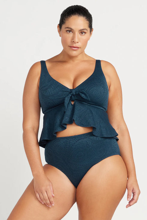 Artesands La Traviata Chagall Multifit Cup Midriff Bikini Top