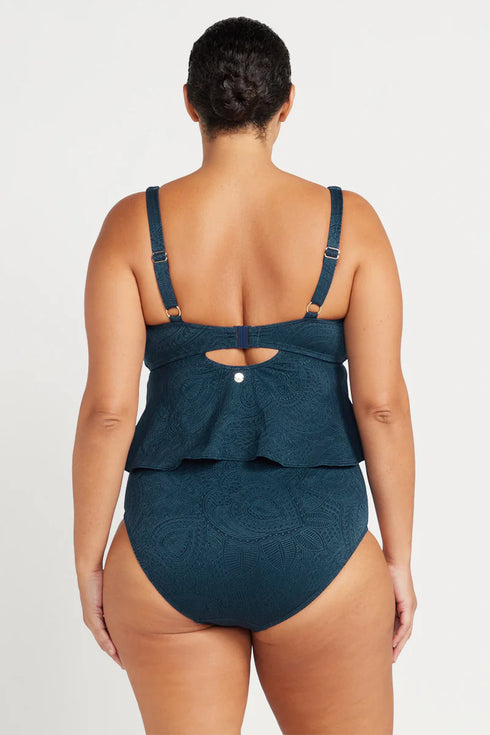 Artesands La Traviata Chagall Multifit Cup Midriff Bikini Top