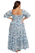 Artesands Ze Blu Handel Cotton Maxi Dress