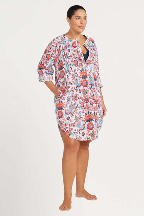 Artesands Loquacious Gershwin Cotton Beach Shirt