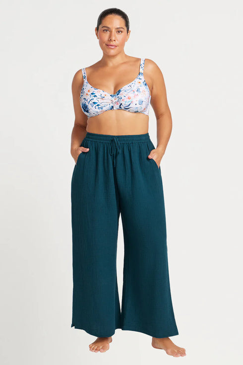 Artesands Resort Navy Grainger Pant