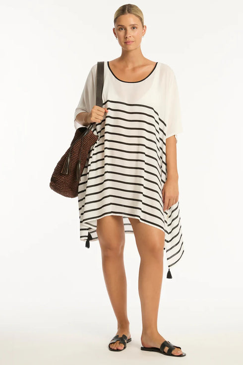 Sea Level Amalfi Scoop Neck Kaftan