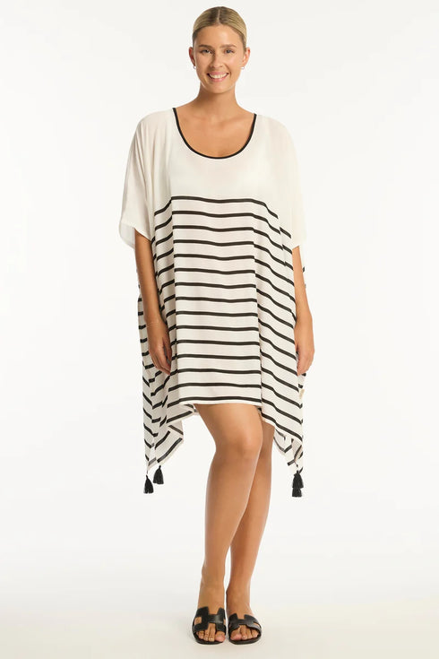 Sea Level Amalfi Scoop Neck Kaftan